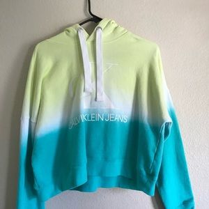 Calvin Klein jeans cropped hoodie